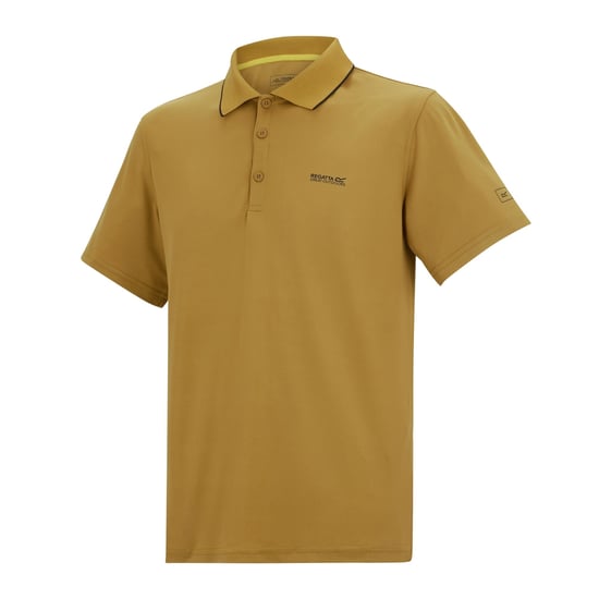 Regatta Herren Sport-Poloshirt Maverick V kurzärmlig (Holzbraun) - Image 3