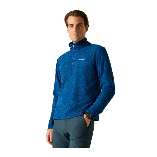 Regatta - "Thompson" Fleecejacke für Herren, mit halbem Reißverschluss, meliert (Königsblau) - Image 4