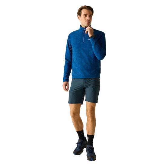 Regatta - "Thompson" Fleecejacke für Herren, mit halbem Reißverschluss, meliert (Königsblau) - Image 5