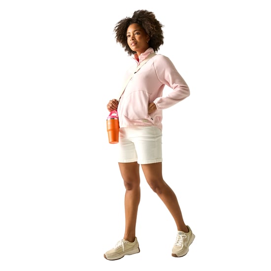Regatta - "Frankie" Fleece-Oberteil für Damen, mit kurzem Reißverschluss (Rosa Nebel) - Image 5