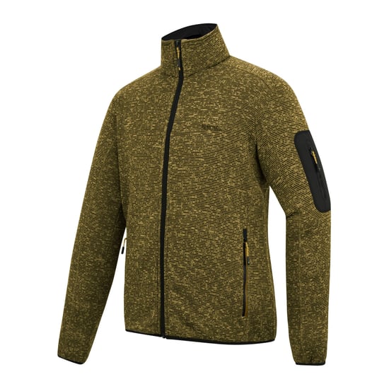 Regatta - "Newhill" Fleecejacke für Herren, Durchgehender Reißverschluss, meliert (Holzbraun) - Image 3