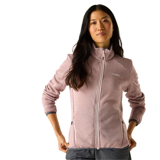 Regatta - "Newhill" Fleecejacke für Damen, Durchgehender Reißverschluss (Rosa Nebel) - Image 4
