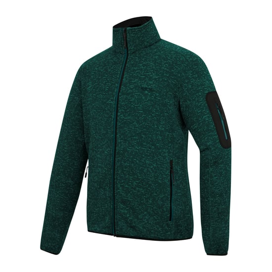 Regatta - "Newhill" Fleecejacke für Herren, Durchgehender Reißverschluss, meliert (Mittelmeergrün) - Image 3