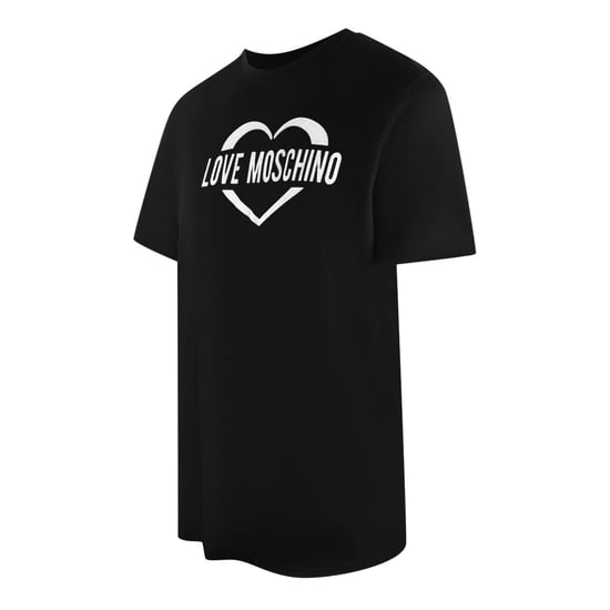 Moschino T-shirt Mit Auffälligem Herzlogo (schwarz) - Image 3