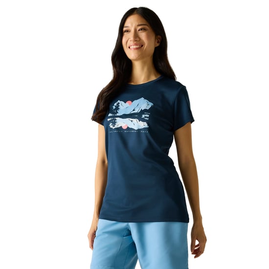 Regatta - T-Shirt für Damen (Dunkles Marineblau) - Image 4