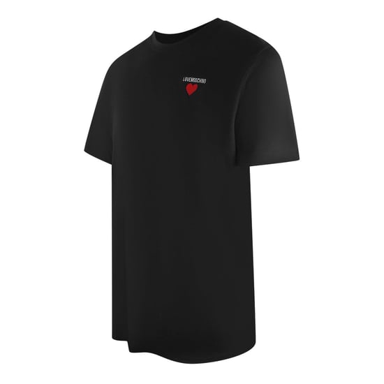 Moschino T-shirt Mit Kleinem Herzlogo, Schwarz - Image 4