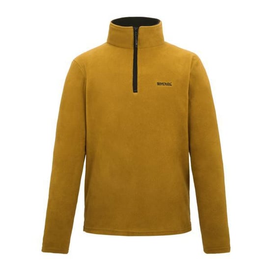 Regatta Great Outdoors Herren Thompson Fleece-Top mit Reißverschluss bis zur Brust (Holzbraun) - Image 1