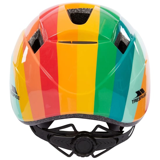 Trespass - Kinder Regenbogen-Streifen - Helm für Mountainbikes "Dunt" (Bunt) - Image 2