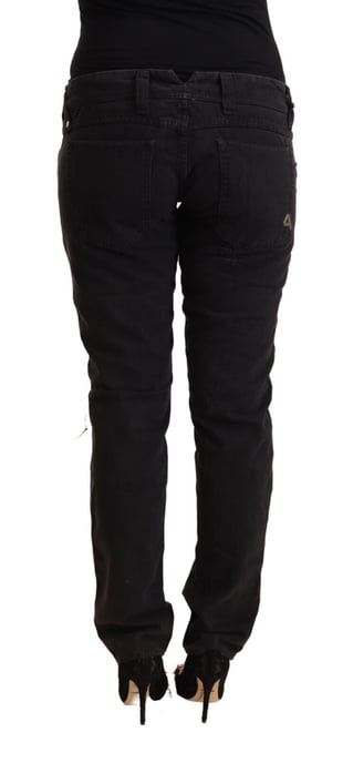Schlanke Passform Zerrissene Jeans - Image 3