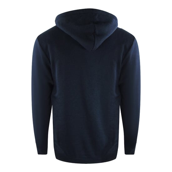 Love Moschino Multi Logo Navy Blue Hoodie - Image 2
