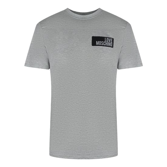 Moschino T-shirt Mit Blocklogo In Grau - Image 1