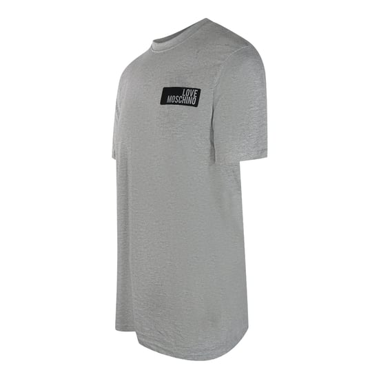 Moschino T-shirt Mit Blocklogo In Grau - Image 3