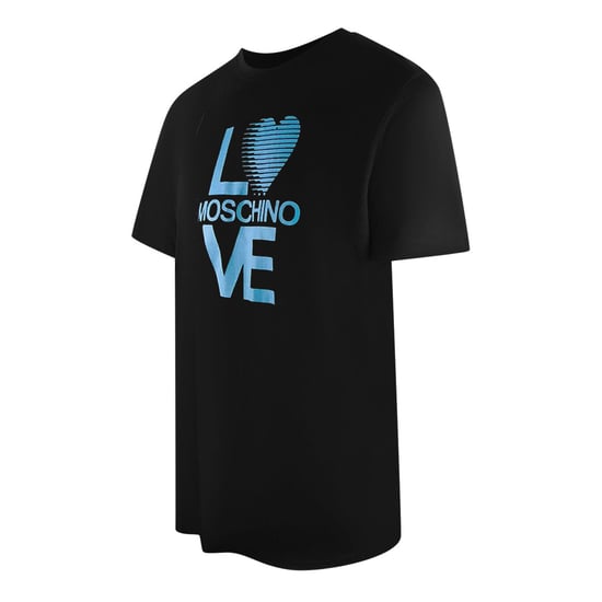 Schwarzes T-shirt Mit Moschino-logo - Image 3