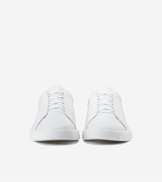 Cole Haan Grand Crosscourt Nubuk Herren Weiße Sneakers - Image 3