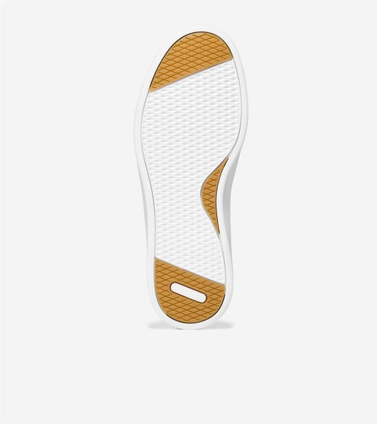 Cole Haan Grand Crosscourt Nubuk Herren Weiße Sneakers - Image 6