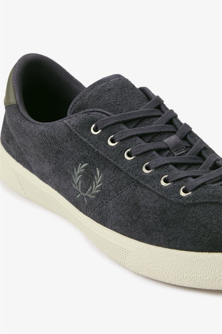 Fred Perry Tennisschuhe Wildleder Herren Anchor Grey Sneakers - Image 2