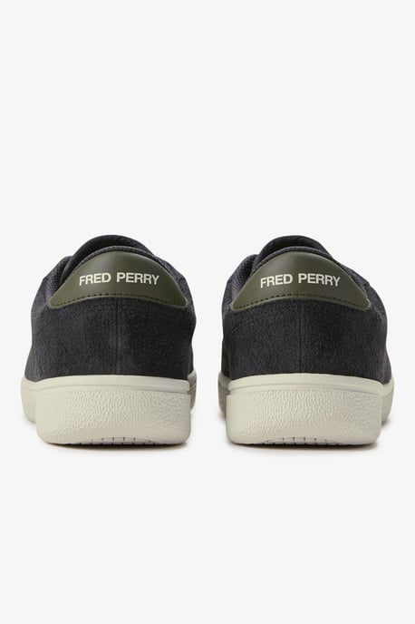 Fred Perry Tennisschuhe Wildleder Herren Anchor Grey Sneakers - Image 5