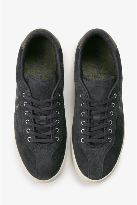 Fred Perry Tennisschuhe Wildleder Herren Anchor Grey Sneakers - Image 6