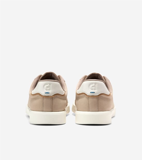 Cole Haan Grand Crosscourt Nubuk Herren Sneakers In Beige - Image 3