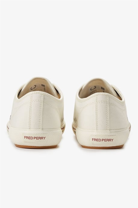 Fred Perry B708 Vintage Tennis Canvas Herren Sneakers Weiß - Image 5