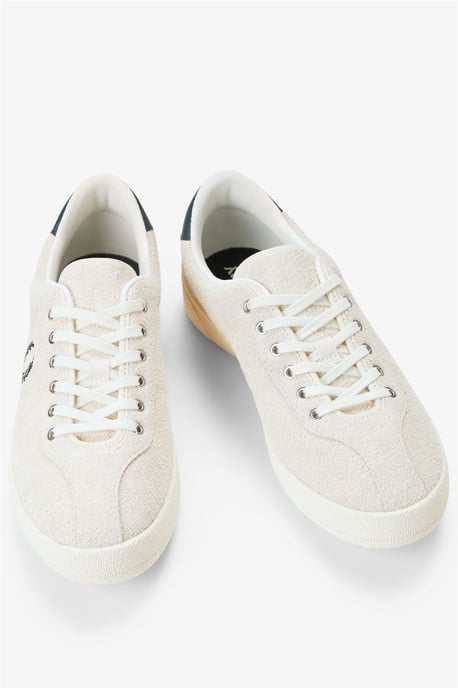 Fred Perry Tennisschuh Wildleder Herren Ecru/Grassroot Sneakers - Image 3