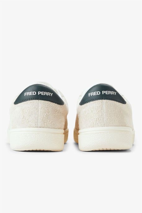 Fred Perry Tennisschuh Wildleder Herren Ecru/Grassroot Sneakers - Image 5