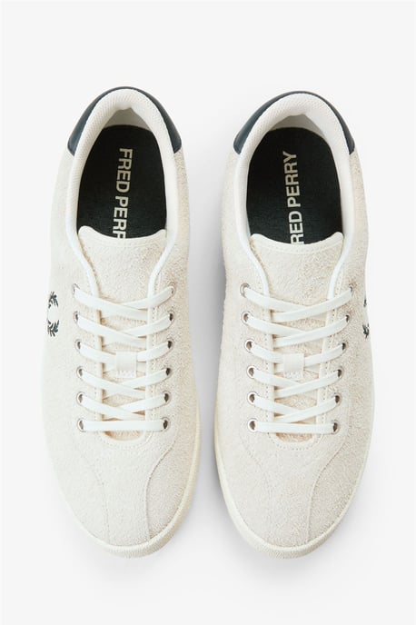 Fred Perry Tennisschuh Wildleder Herren Ecru/Grassroot Sneakers - Image 6