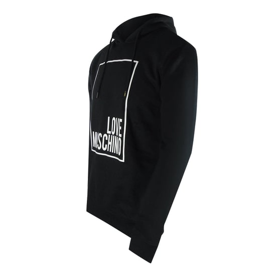 Moschino Box Logo Hoodie In Schwarz - Image 2