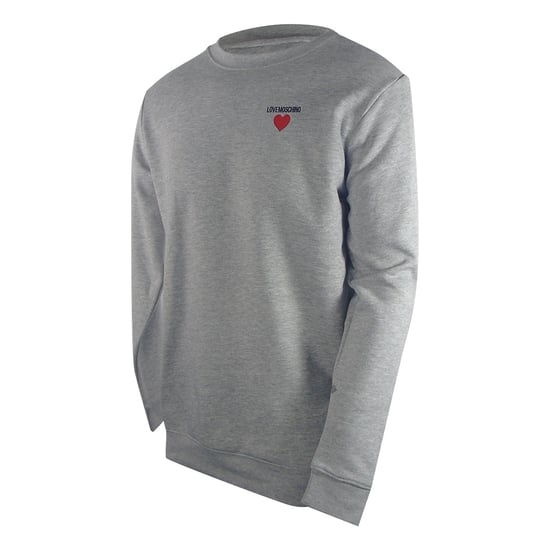 Moschino Herz-logo-sweatshirt, Grau - Image 3