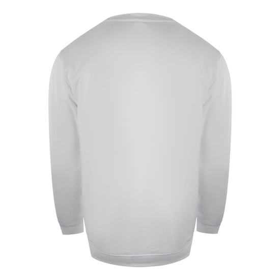 Love Moschino Herz-logo Weißes Sweatshirt - Image 2