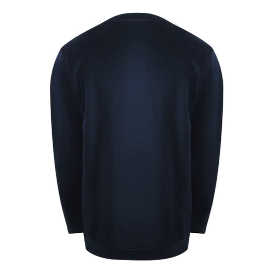 Love Moschino Box Logo Navy Blue Sweatshirt - Image 2
