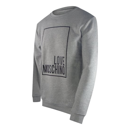 Moschino Box Logo Graues Sweatshirt - Image 3