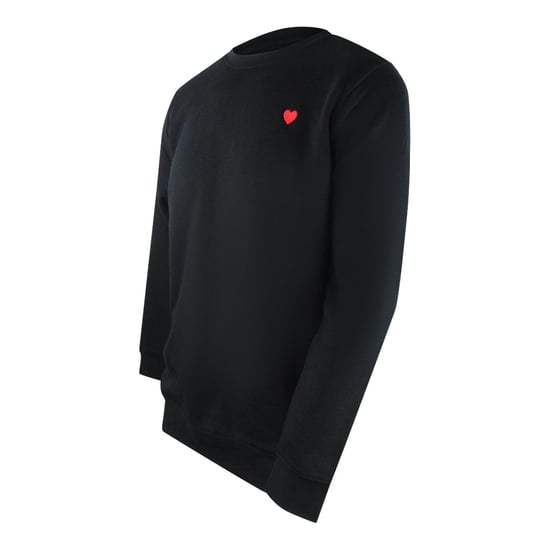 Love Moschino Sweatshirt Mit Kleinem Herzlogo, Schwarz - Image 2