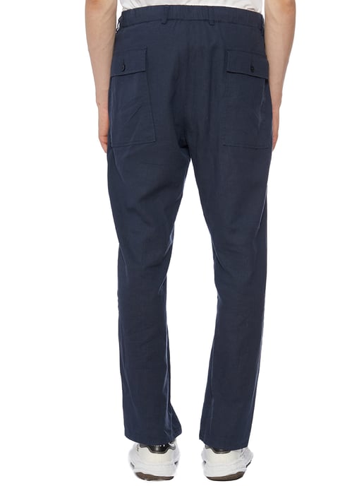Leinenhose mit Kordelzug - Image 3