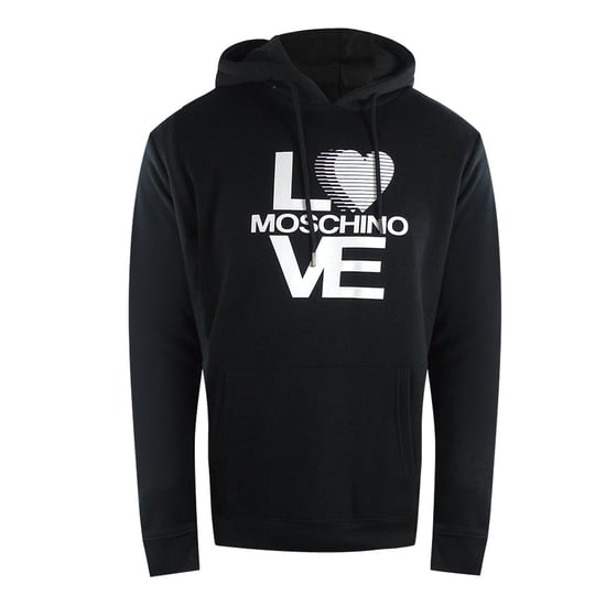 Moschino Bold Love Logo Hoodie In Schwarz - Image 1