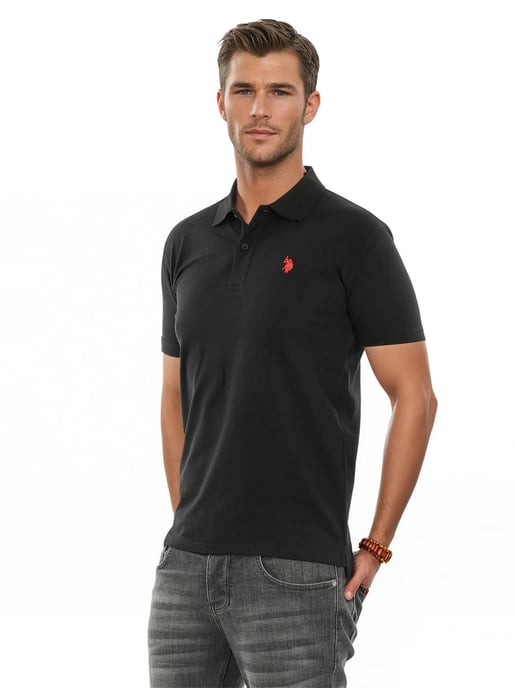 U.S. Polo Assn. Herren Basic Poloshirt kurzarm mit Stretchkomfort - Image 5