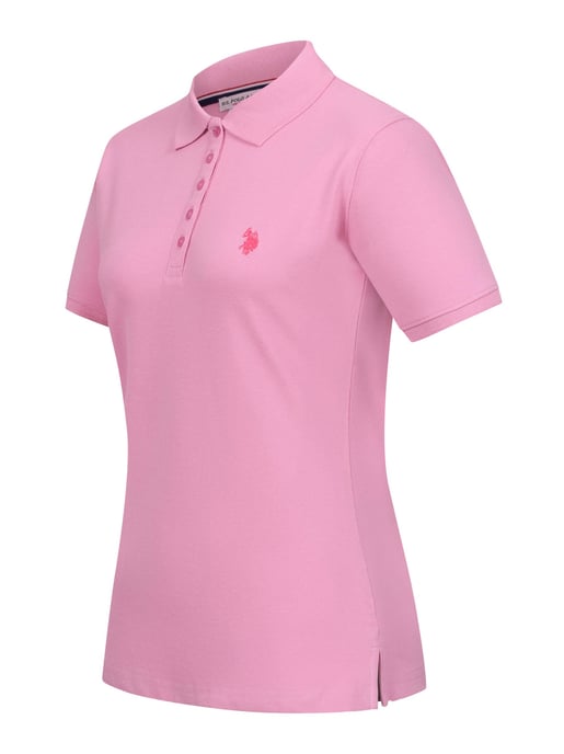 U.S. POLO ASSN. Damen Poloshirt kurzarm aus Baumwoll-Elasthan - Image 2