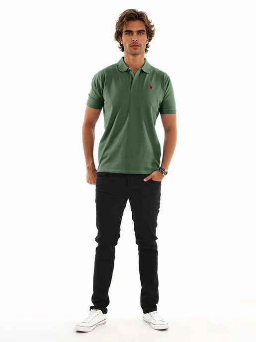 U.S. Polo Assn. Herren Basic Poloshirt kurzarm mit Stretchkomfort - Image 4