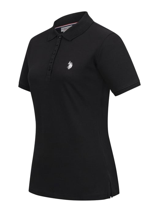 U.S. POLO ASSN. Damen Poloshirt kurzarm aus Baumwoll-Elasthan - Image 2