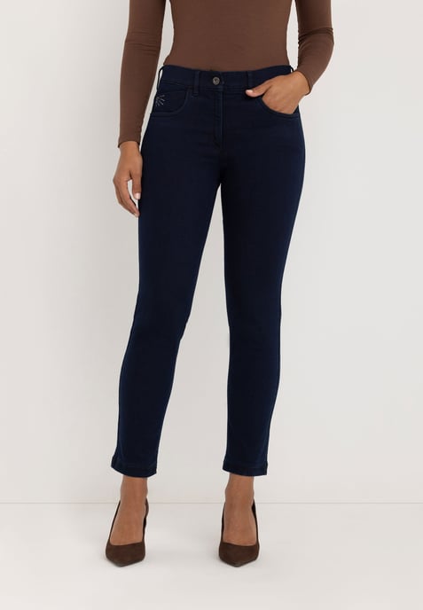 Twigie Skinny Jeans | Blau Schwarz - Image 1