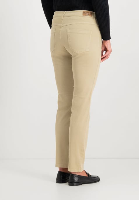 Twigie Farbenfrohe Shape-On Gerade Jeans | Kitt - Image 3