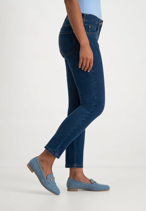 Monika Super Slim Hose | Steinblau - Image 2