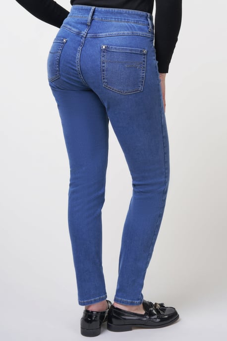 Twigie Shape-On Skinny Jeans | Steinblau - Image 3
