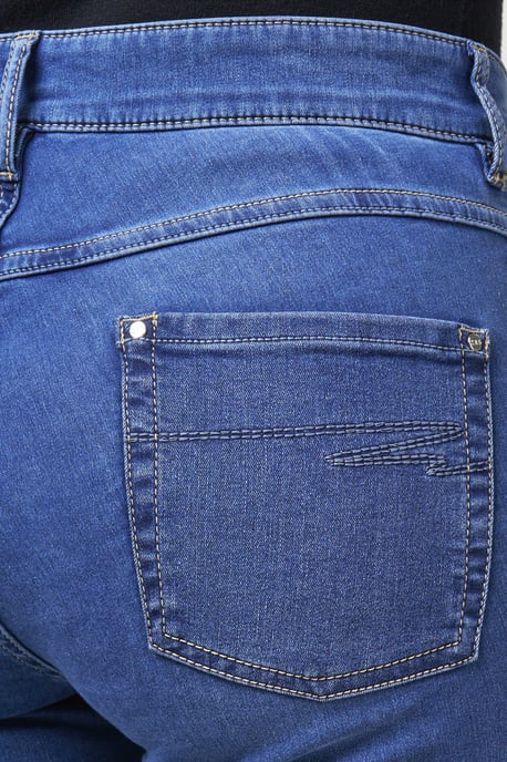 Twigie Shape-On Skinny Jeans | Steinblau - Image 4
