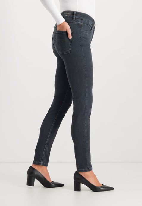 Twigie Shape-On Skinny Jeans | Anthrazit - Image 2