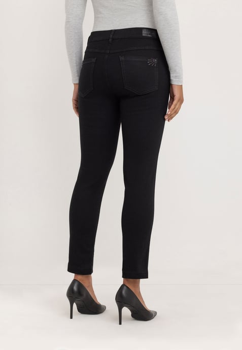 Twigie Slim-Jeans | Schwarz-Schwarz - Image 3