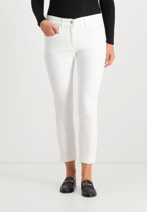 Twigie Shape-On Skinny Jeans mit Knöchelschnitt | Optisches Weiß - Image 1