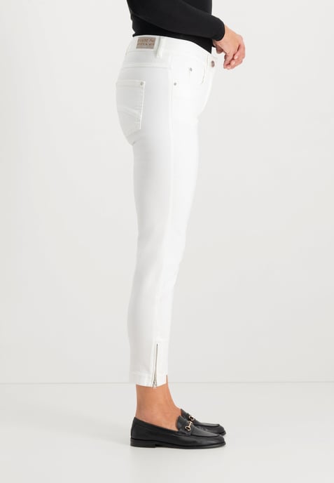 Twigie Shape-On Skinny Jeans mit Knöchelschnitt | Optisches Weiß - Image 2