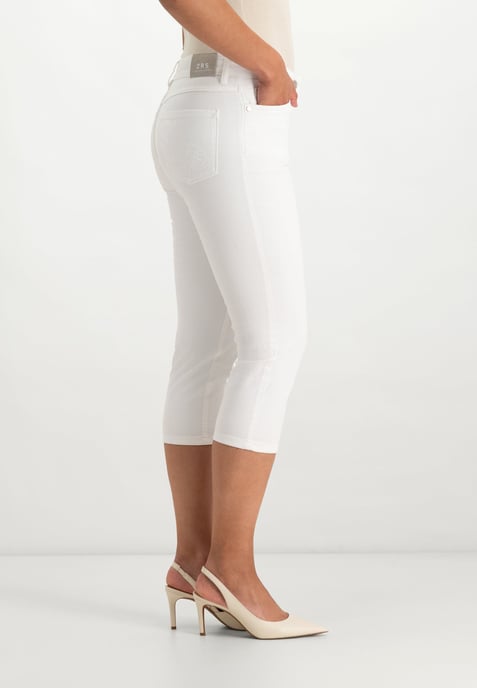 Kora Cropped Jeans | Optisches Weiß - Image 2