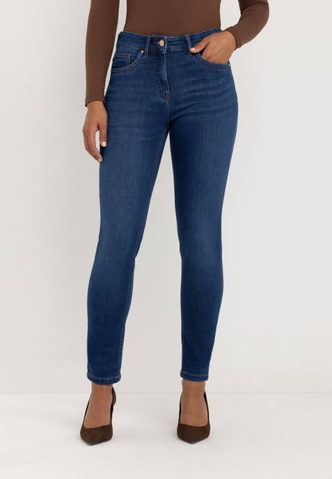 Sarah Bootcut-Jeans | Authentisches Blau - Image 1